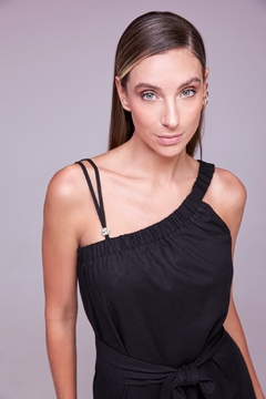 Vestido diana midi faixa - comprar online