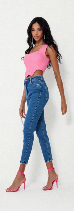 Calça mom fem
