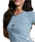 PLAYERA GUESS AZUL M