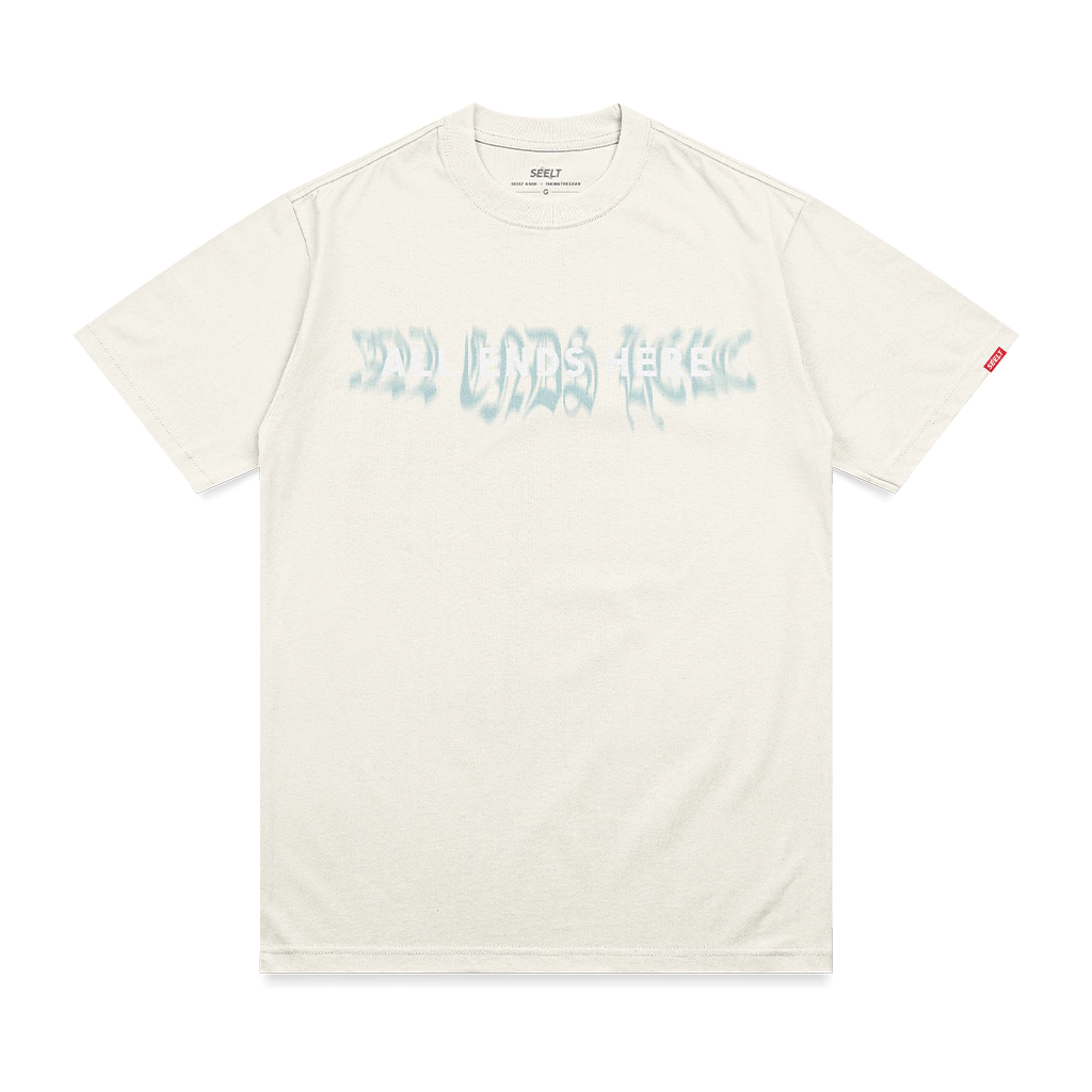 “All Ends Here” Off-White Tee