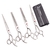 Imagem do kit tesoura tosa pet profissional