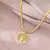 COLAR ÁRVORE DA VIDA - BANHADO A OURO 18K - Cecilia Meirelles - Semi Jóias 