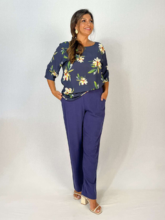 CALÇA C/ LAPELA MARISSOL - comprar online
