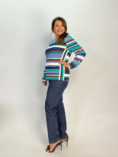 BLUSA DE MOLECOTTON LEANDRA - Art Linea