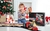 Conjunto de brinquedos de trem elétrico de Natal para crianças, carro trilhos, - LILAVI