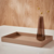 Bandeja Decorativa Revest. PU Bege 49x31x4cm - comprar online