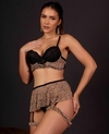 CONJUNTO CINTA LIGA ONCINHA