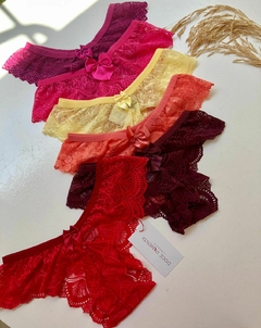 CALCINHA FIO RENDA