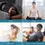 Imagem do Auscultadores Bluetooth sem fio originais, Sport Sleep Headband 5.0 Earbuds, Eye