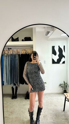 VESTIDO TUL BLING