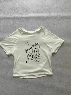BABY TEE LUCKY - CINNAMON SHOWROOM