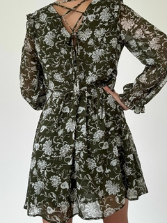 VESTIDO FLOWER - CINNAMON SHOWROOM