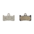 BALATAS RESINA P/FRENO DISCO M04 BR-M755