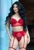 Conjunto com Cinta - Vermelho
