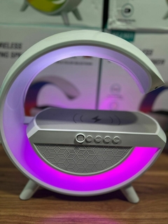 Velador Led Cargador Inalambrico Celular Parlante Bluetooth en internet