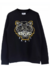 Kenzo tiger black and yellow crewneck