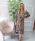 Vestido Transpassado Ml Jaque