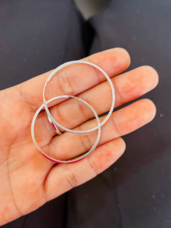 Argola redonda M (3,5cm) - comprar online
