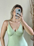 Vestido Midi Decote V - comprar online