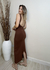 Vestido Longo Costas Abertas - loja online
