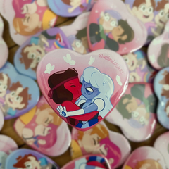 Pin corazón - Ruby y Safiro - comprar online
