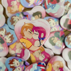 Pin corazón - Scott y Ramona - comprar online