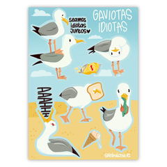 Planchita Vinilo - Gaviotas