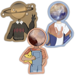 Stickers - Planetas