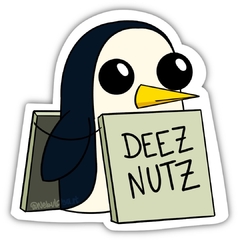 Stickers - Gunter Pingüino - tienda online