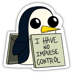 Stickers - Gunter Pingüino - comprar online