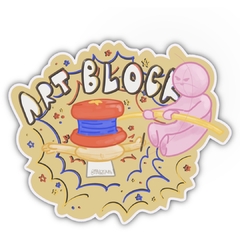 Sticker - Art block