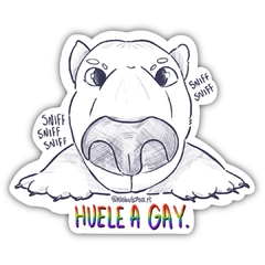 Sticker - huele a gay