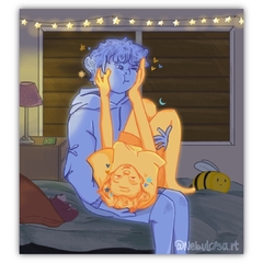 Print - sun & moon
