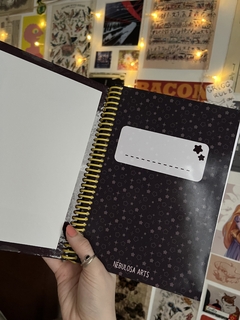 Cuaderno - Astronauta - nebulosa arts