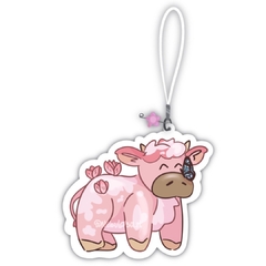 Phone Charm - Vaquita Rosa