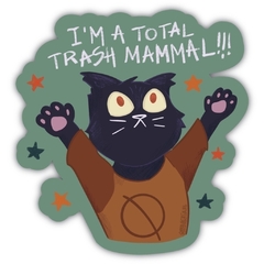 Sticker Vinilo - Mae Trash mammal