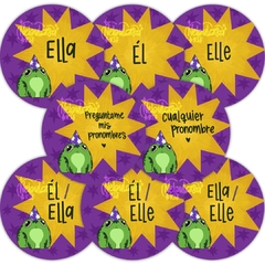 Pin Grande Pronombres