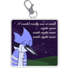 Llavero - mordecai y twilight en internet