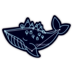 Sticker holo - ballena Night in the Woods - comprar online