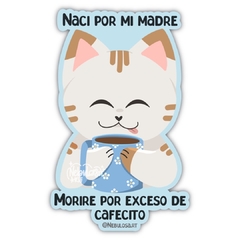 Sticker Vinilo - Cafecito - comprar online