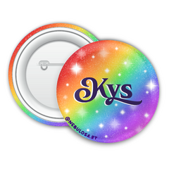 Pin grande glitter - KYS