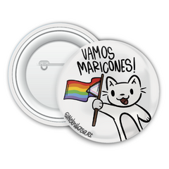 Pin - Gato vamos maricones! - comprar online