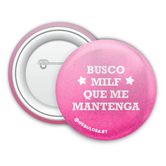 Pin grande glitter - busco MILF