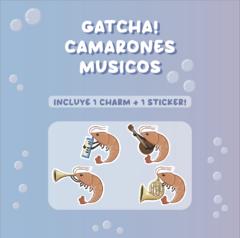 Phone Charm Gatcha - Camarones