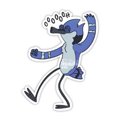 Stickers Vinilo - Mordecai y rigby en internet