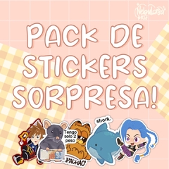 pack stickers sorpresa! - comprar online