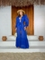 Saida longa luxo - Azul Royal - comprar online
