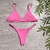 Biquíni basic tira - Rosa - comprar online