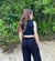 BLUSINHA GIU GOLA PRETA - comprar online