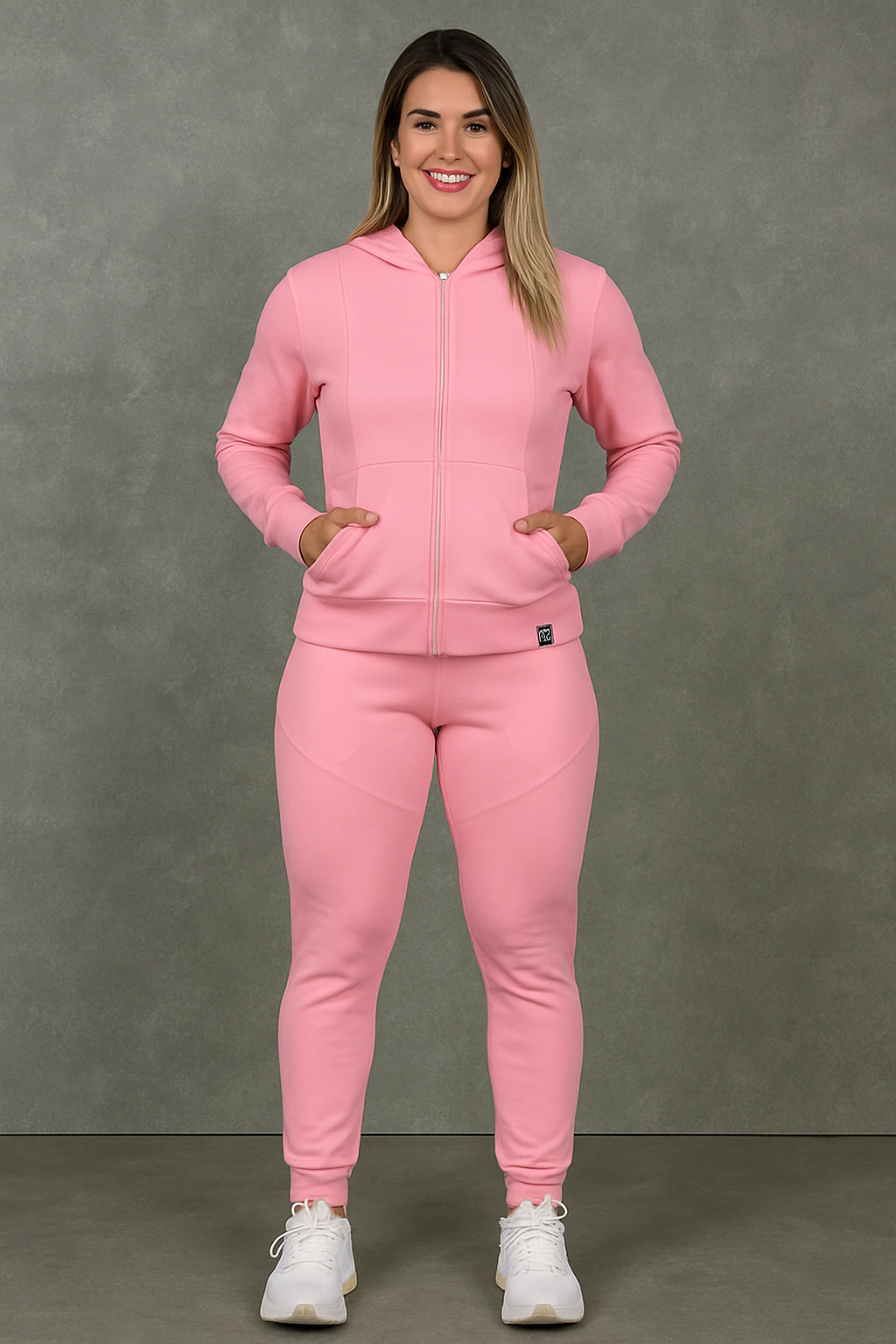 Conjunto Moletonconfort Rosa